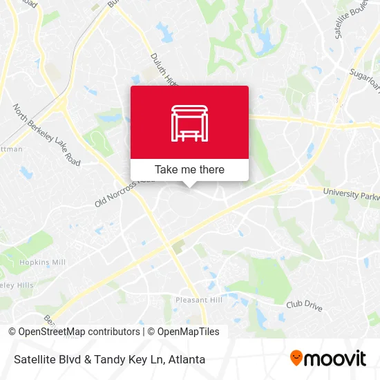 Satellite Blvd & Tandy Key Ln map