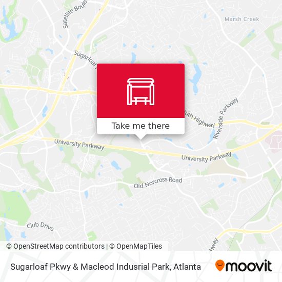 Mapa de Sugarloaf Pkwy & Macleod Indusrial Park