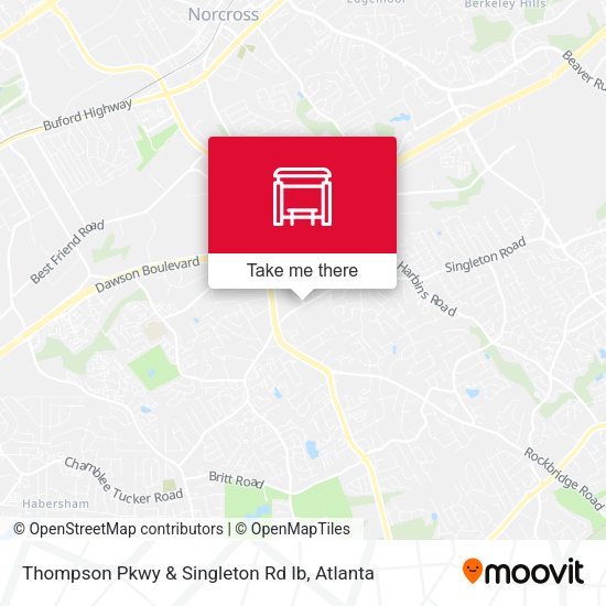 Thompson Pkwy & Singleton Rd Ib map