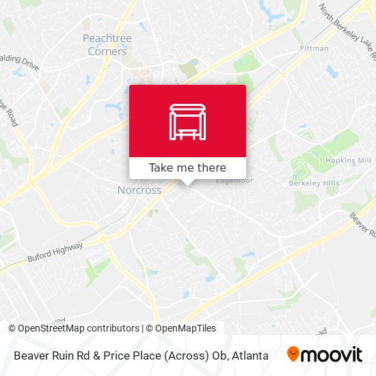 Mapa de Beaver Ruin Rd & Price Place (Across) Ob