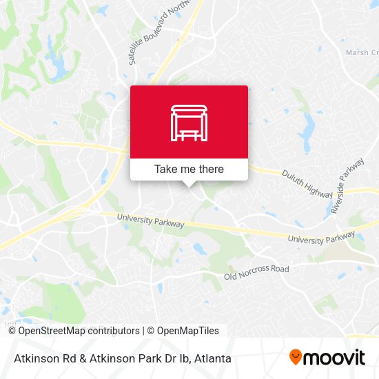 Mapa de Atkinson Rd & Atkinson Park Dr Ib