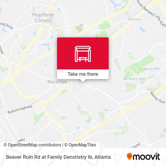 Mapa de Beaver Ruin Rd at Family Denstistry Ib