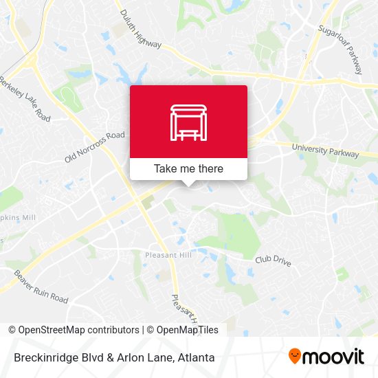 Mapa de Breckinridge Blvd & Arlon Lane
