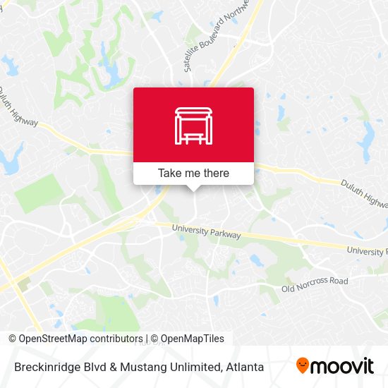 Mapa de Breckinridge Blvd & Mustang Unlimited