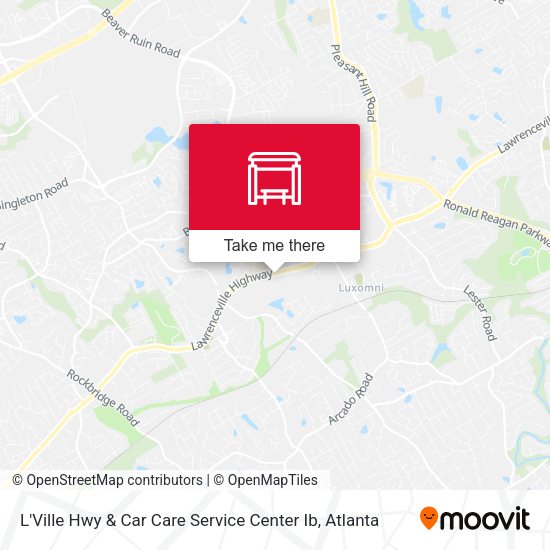 Mapa de L'Ville Hwy & Car Care Service Center Ib