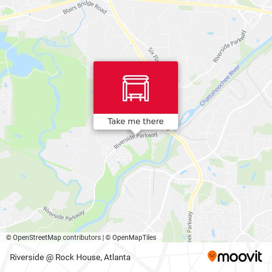 Mapa de Riverside @ Rock House