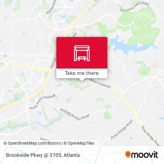 Brookside Pkwy @ 3705 map