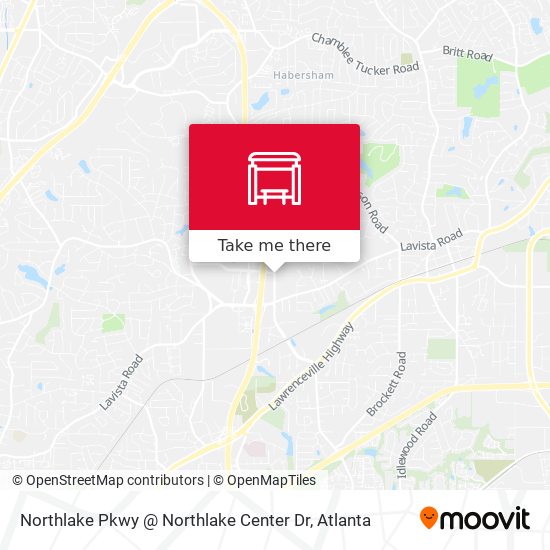 Northlake Pkwy @ Northlake Center Dr map
