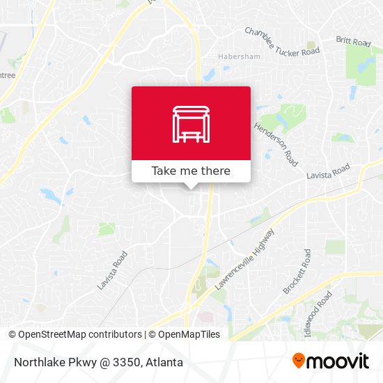 Northlake Pkwy @ 3350 map