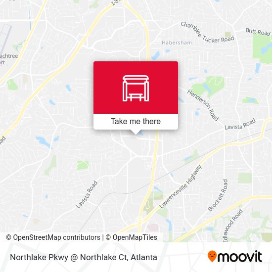Mapa de Northlake Pkwy @ Northlake Ct