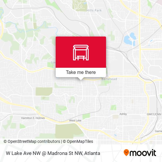 W Lake Ave NW @ Madrona St NW map