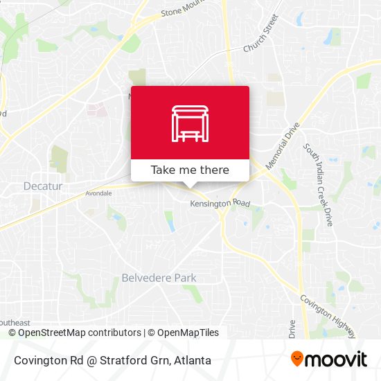 Mapa de Covington Rd @ Stratford Grn