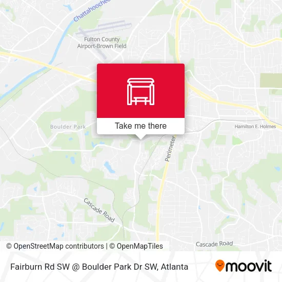 Fairburn Rd SW @ Boulder Park Dr SW map