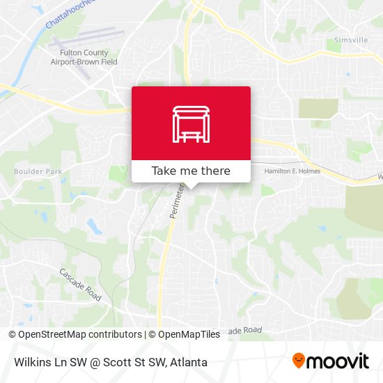 Wilkins Ln SW @ Scott St SW map