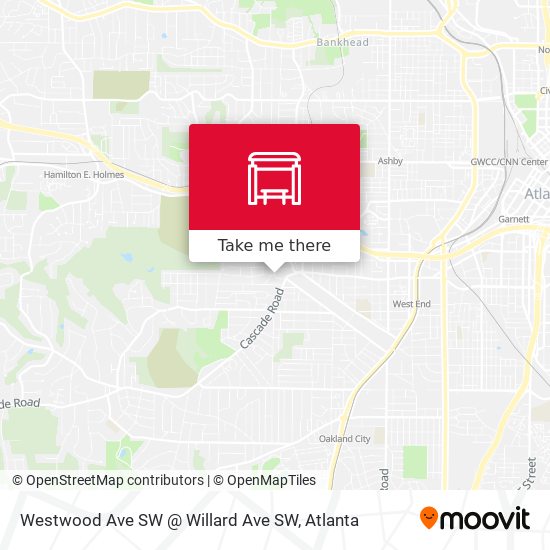 Westwood Ave SW @ Willard Ave SW map