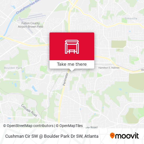 Cushman Cir SW @ Boulder Park Dr SW map