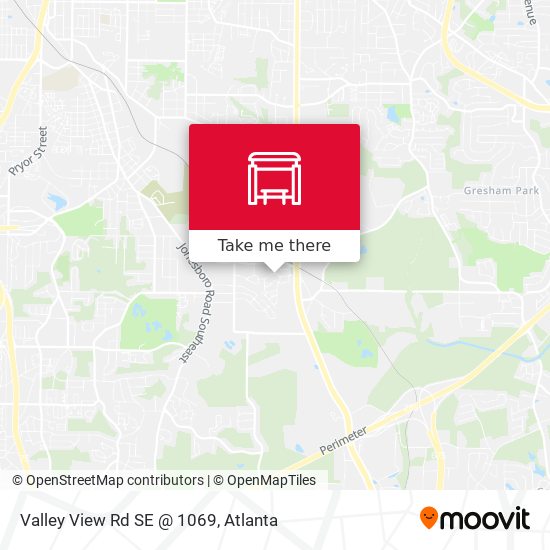 Mapa de Valley View Rd SE @ 1069