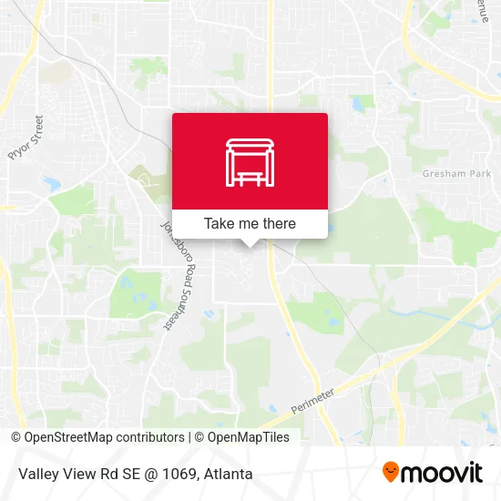 Mapa de Valley View Rd SE @ 1069