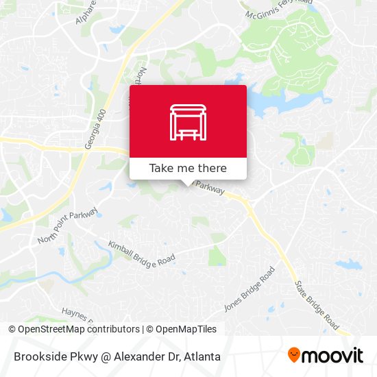 Mapa de Brookside Pkwy @ Alexander Dr