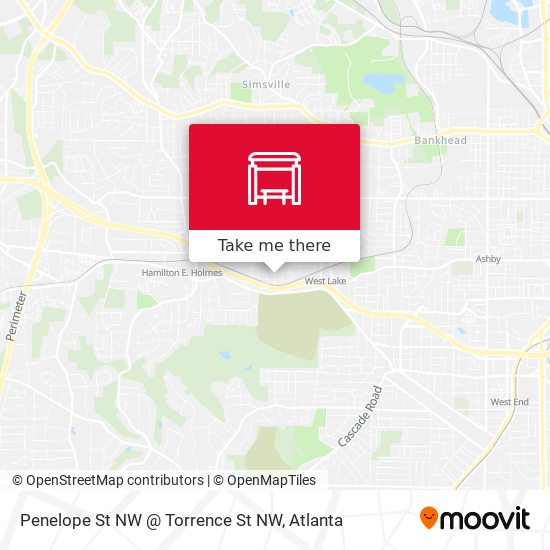 Penelope St NW @ Torrence St NW map