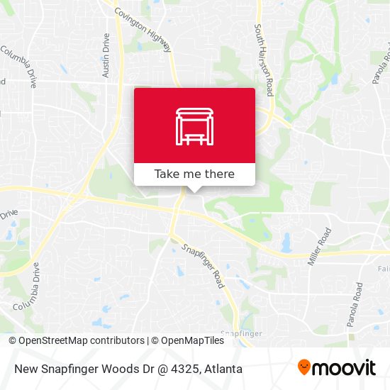 New Snapfinger Woods Dr @ 4325 map