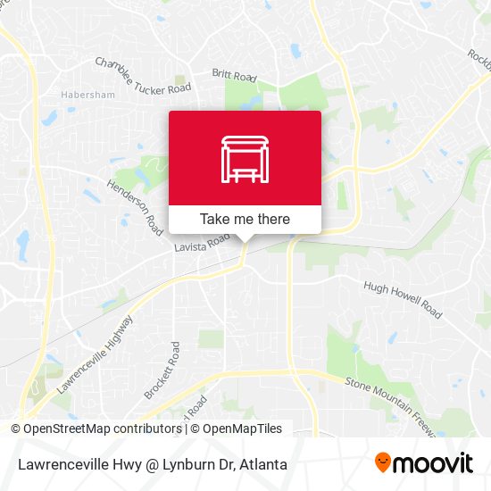 Lawrenceville Hwy @ Lynburn Dr map