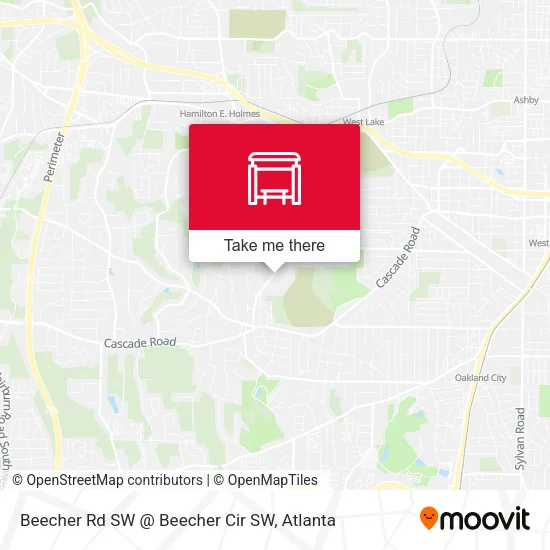 Beecher Rd SW @ Beecher Cir SW map