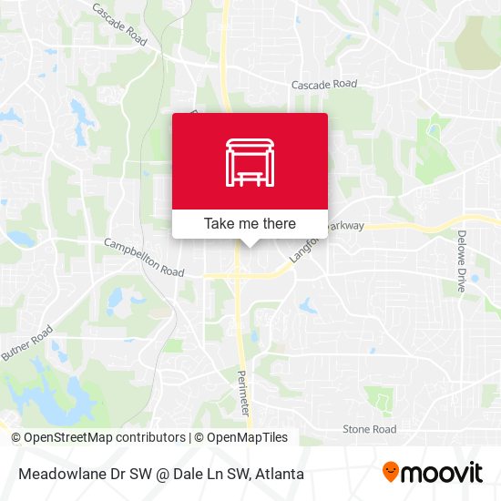 Meadowlane Dr SW @ Dale Ln SW map