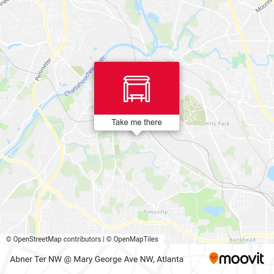 Abner Ter NW @ Mary George Ave NW map