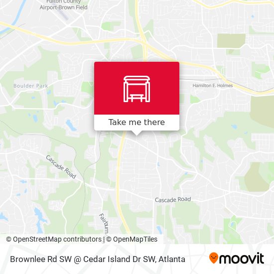 Brownlee Rd SW @ Cedar Island Dr SW map