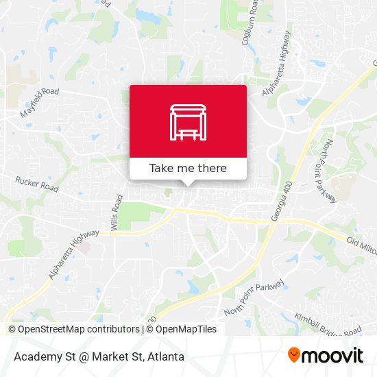 Academy St @ Market St map
