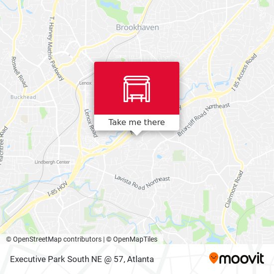 Executive Park South NE @ 57 map