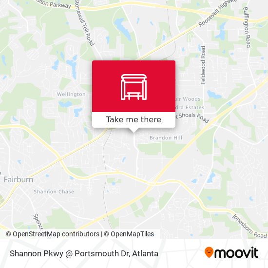 Shannon Pkwy @ Portsmouth Dr map