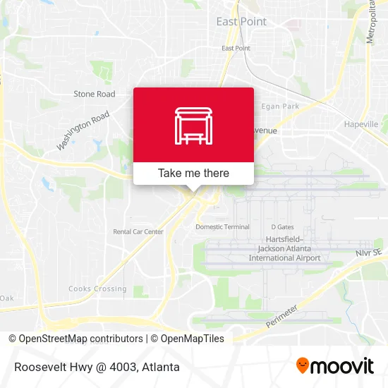 Mapa de Roosevelt Hwy @ 4003