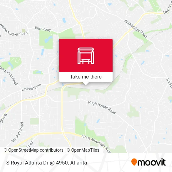 S Royal Atlanta Dr @ 4950 map