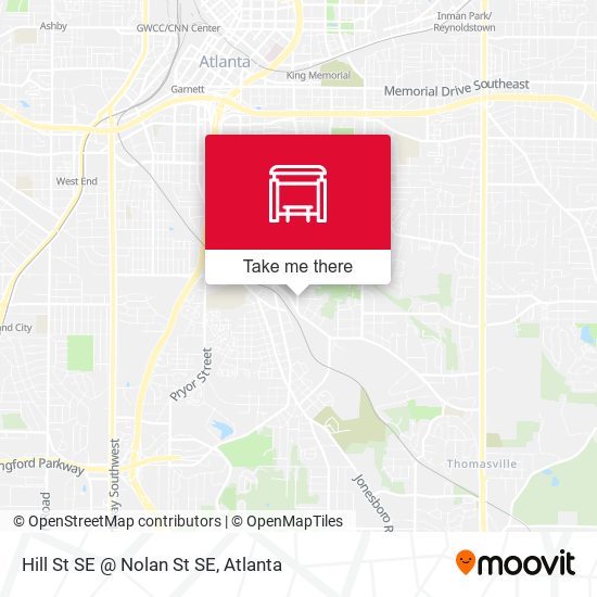Mapa de Hill St SE @ Nolan St SE