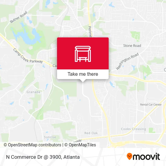 N Commerce Dr @ 3900 map