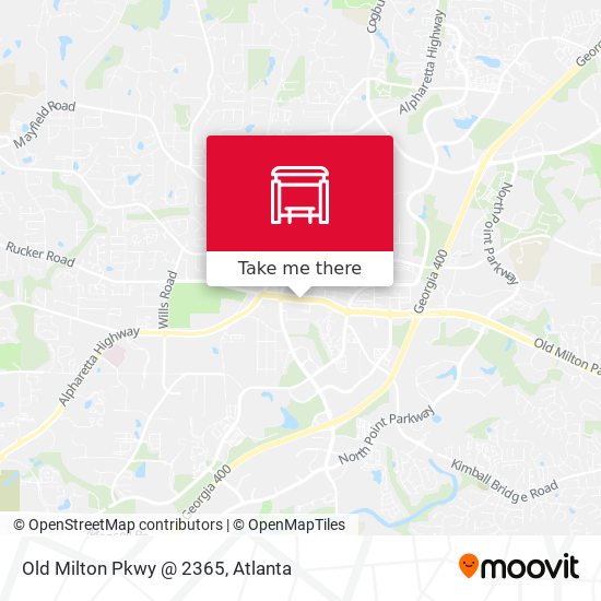Mapa de Old Milton Pkwy @ 2365