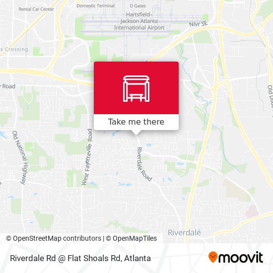Riverdale Rd @ Flat Shoals Rd map