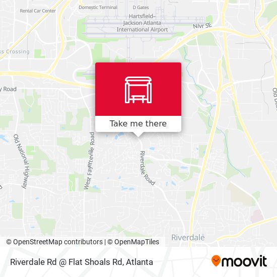 Riverdale Rd @ Flat Shoals Rd map