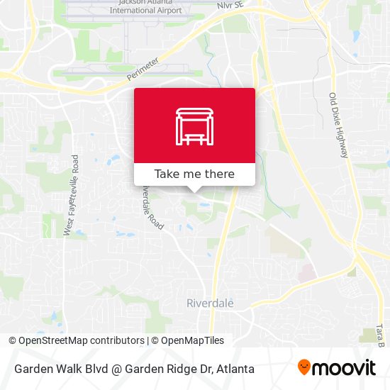 Mapa de Garden Walk Blvd @ Garden Ridge Dr