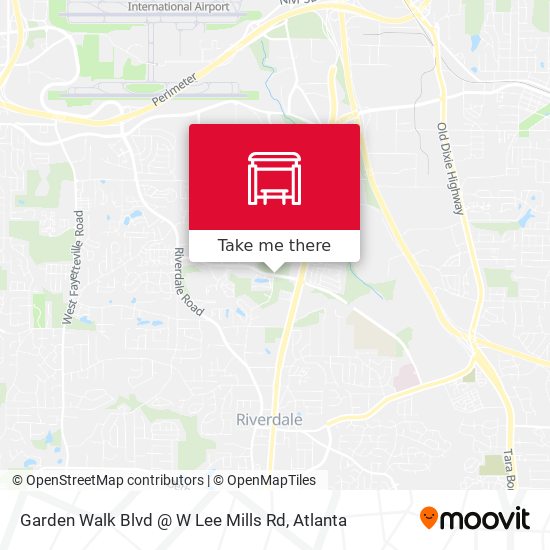 Garden Walk Blvd @ W Lee Mills Rd map