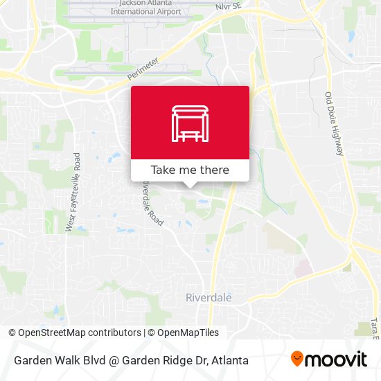 Mapa de Garden Walk Blvd @ Garden Ridge Dr