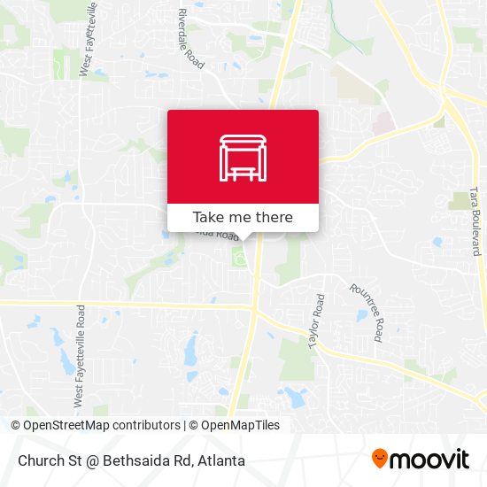 Church St @ Bethsaida Rd map