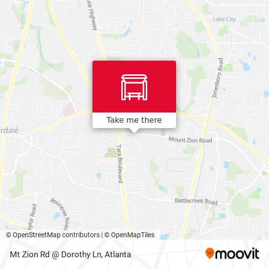 Mt Zion Rd @ Dorothy Ln map