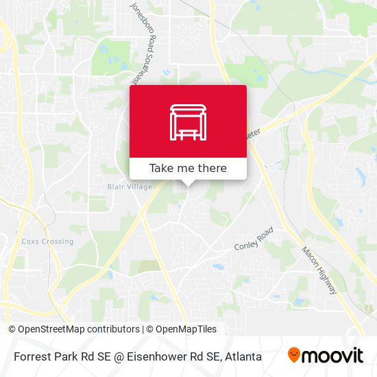 Forrest Park Rd SE @ Eisenhower Rd SE map