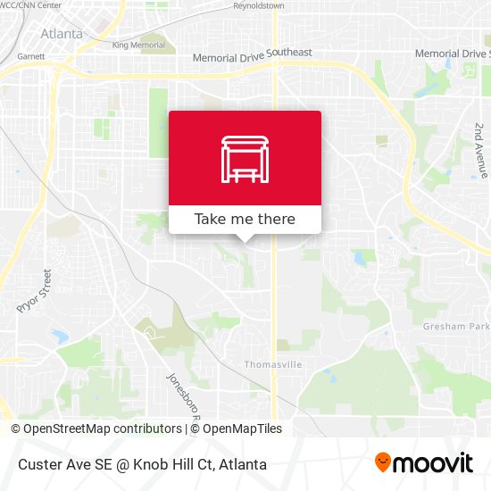 Mapa de Custer Ave SE @ Knob Hill Ct