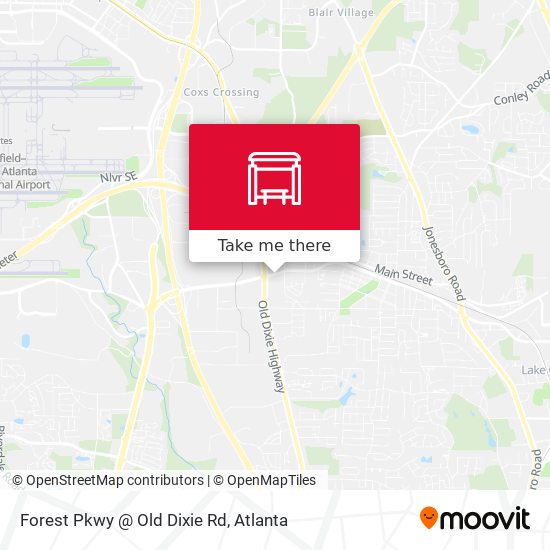 Mapa de Forest Pkwy @ Old Dixie Rd