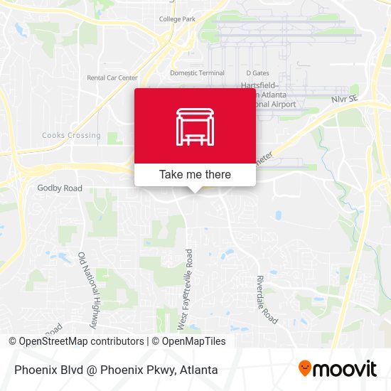 Mapa de Phoenix Blvd @ Phoenix Pkwy
