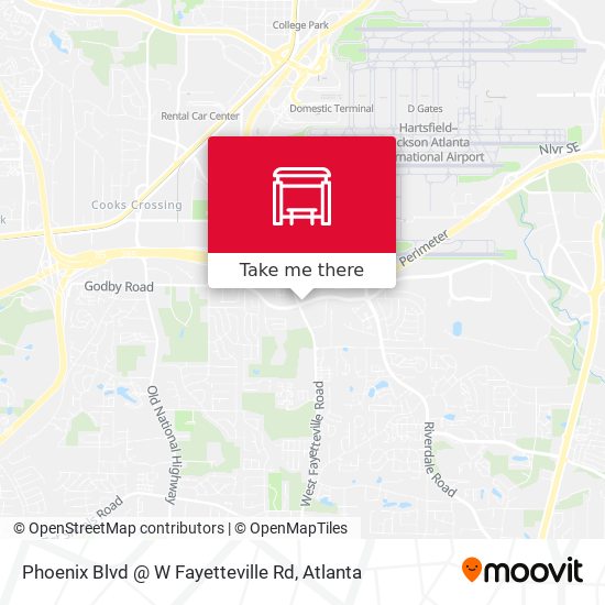 Phoenix Blvd @ W Fayetteville Rd map